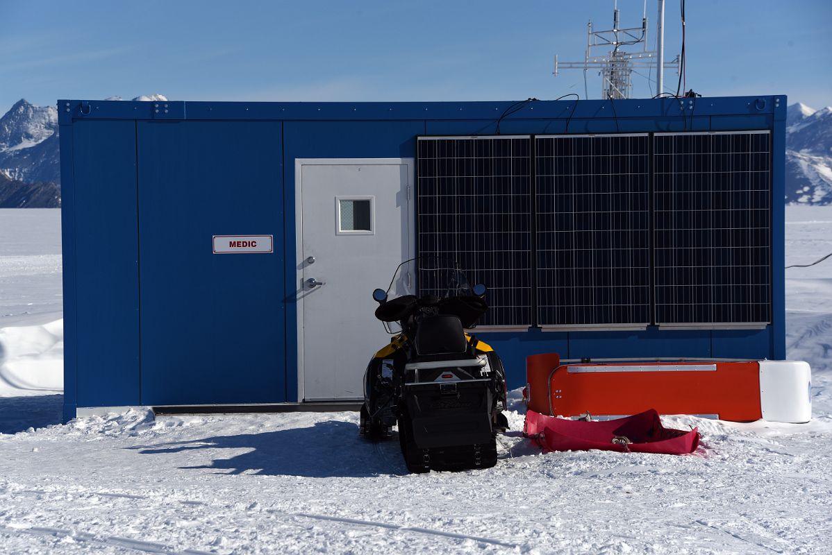 06B Union Glacier Camp Antarctica Has A Small Clinic Staffed By A Doctor And Medic